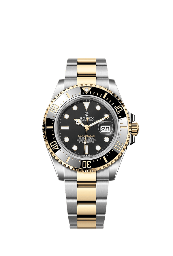 Rolex Sea-Dweller 43mm Oystersteel Yellow Gold Dive Watch M126603-0001