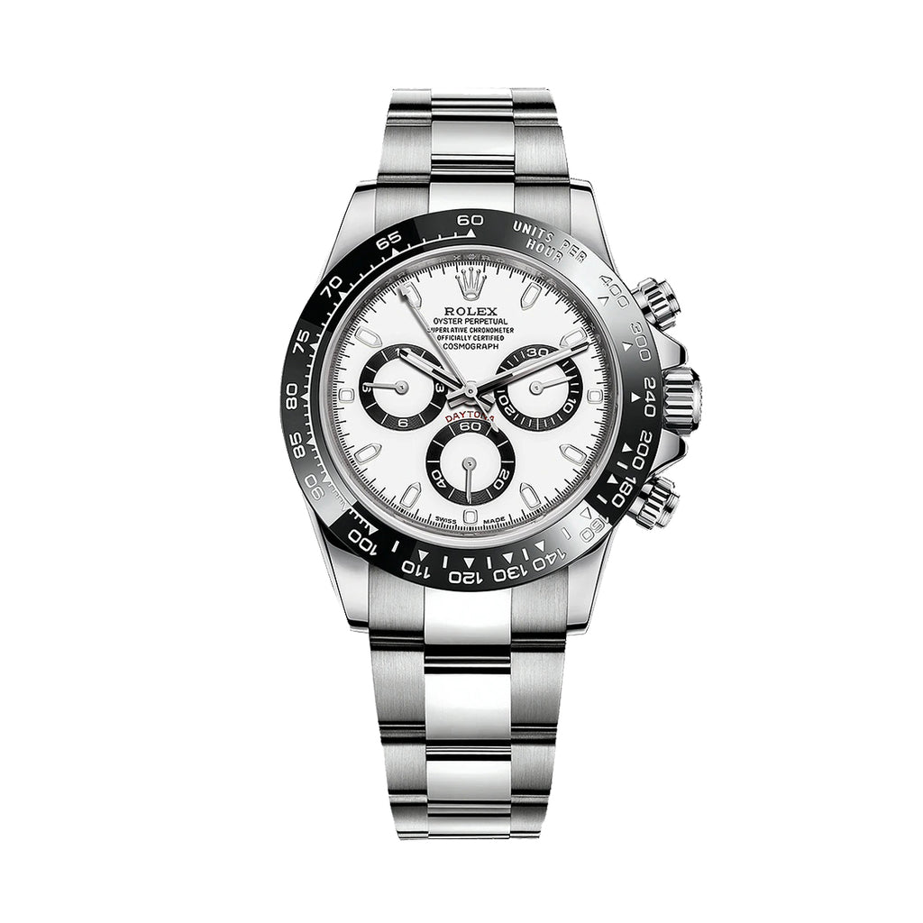 Iconic Rolex Cosmograph Daytona Panda 116500LN Steel Ceramic Automatic Chronograph Watch
