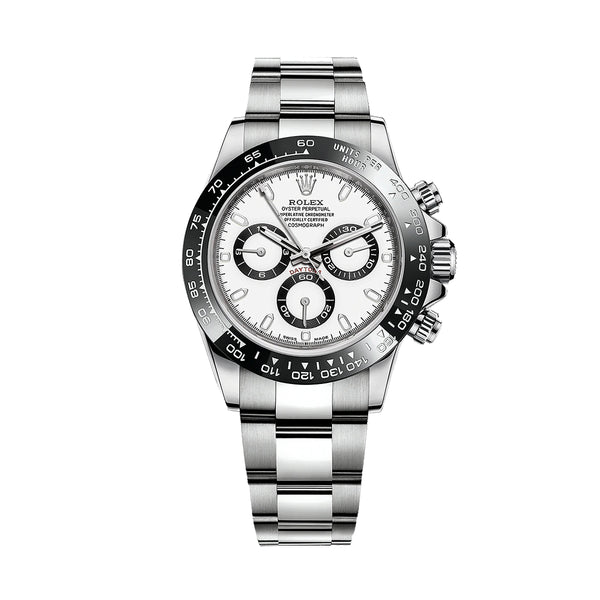 Iconic Rolex Cosmograph Daytona Panda 116500LN Steel Ceramic Automatic Chronograph Watch