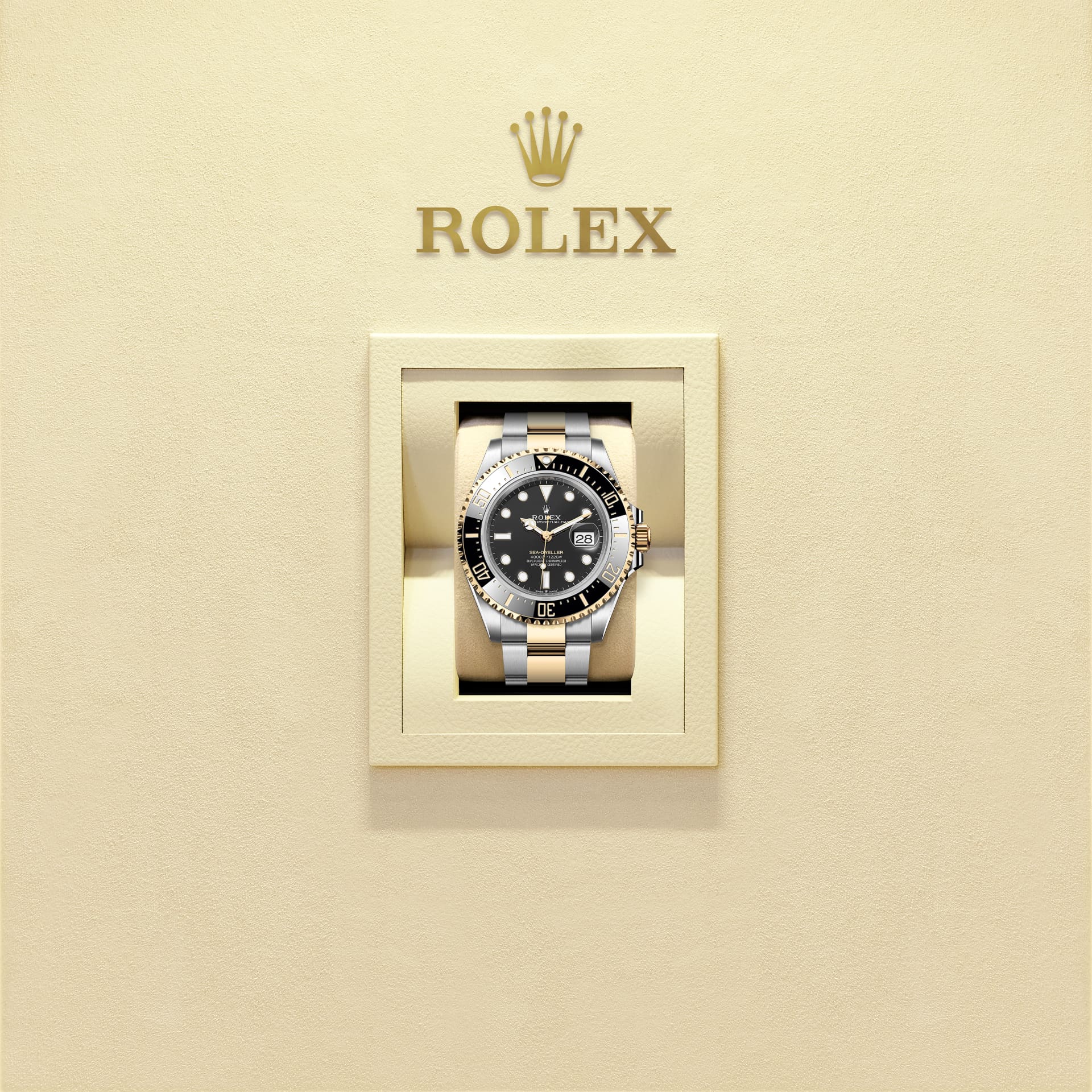 Rolex Sea-Dweller 43mm Oystersteel Yellow Gold Dive Watch M126603-0001
