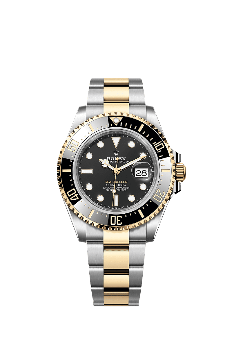 Rolex Sea-Dweller 43mm Oystersteel Yellow Gold Dive Watch M126603-0001
