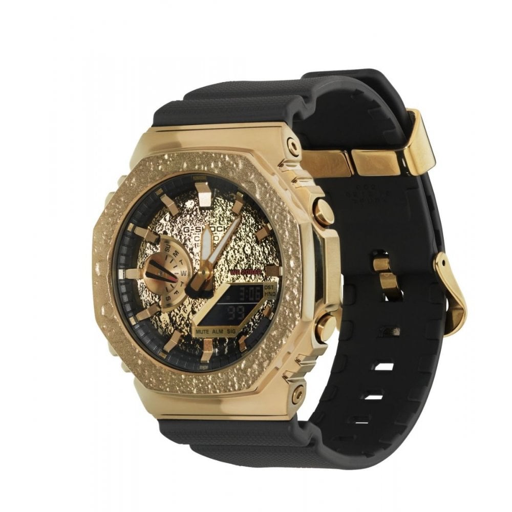 Men's G-Shock Moon Gold Casioak Limited Edition Quartz Digital Dive Watch